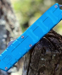 CobraTec Enforcer OTF Automatic - Blue Alum. (3.25" M390 Satin) CTEBLUM390DNS -Knifeworks Sales Store CTEBLUM390DNS.2 00307.1641394643