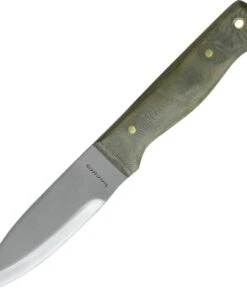 Condor CTK23243HCM Bushlore Knife, Green Micarta Handle