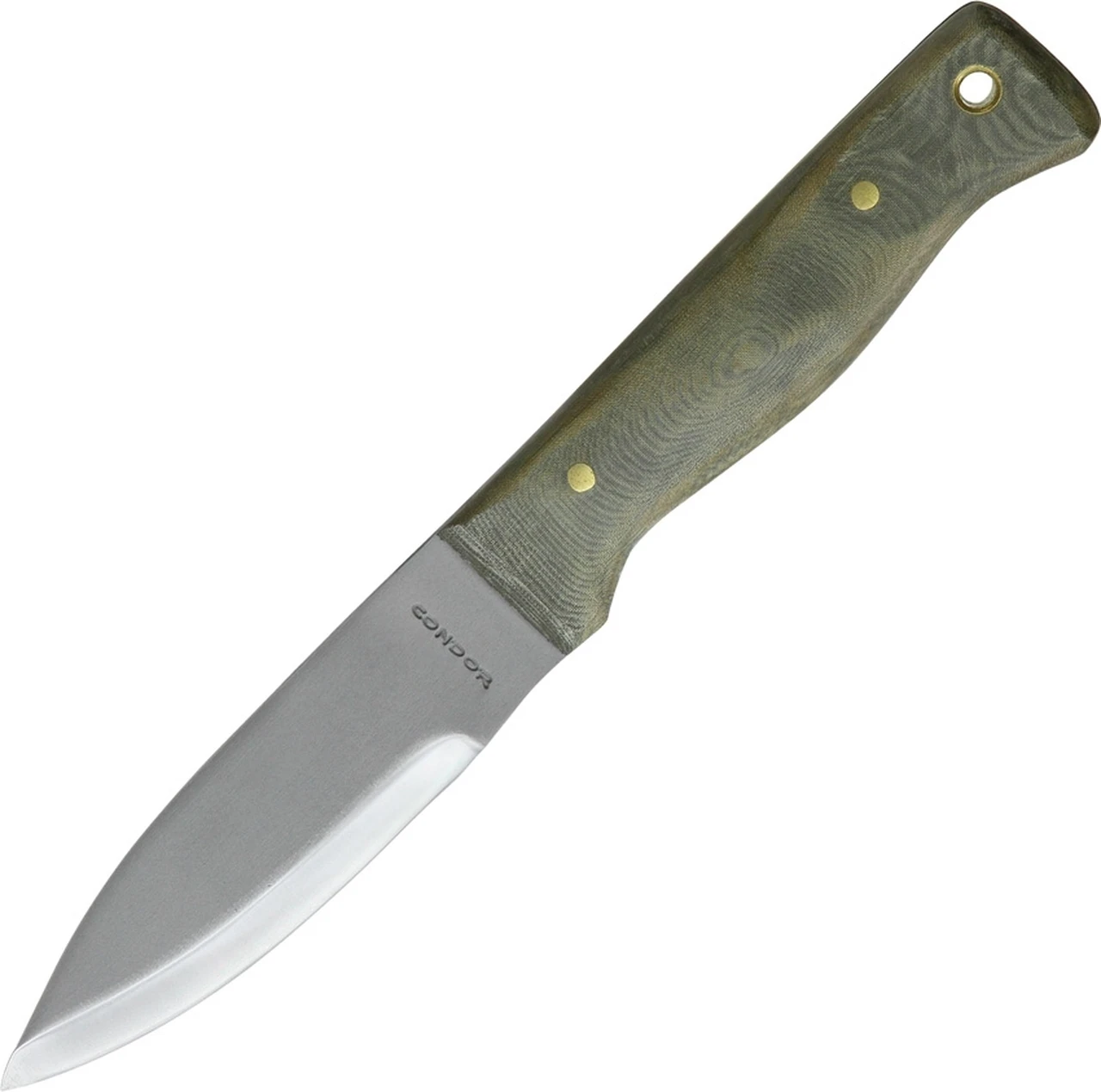 Condor CTK23243HCM Bushlore Knife, Green Micarta Handle 1 Condor CTK23243HCM Bushlore Knife, Green Micarta Handle