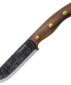 Condor Bisonte Fixed Blade CTK3954-4.7HC, 4.7" Classic Finish Carbon Steel Drop Point, Walnut Handle