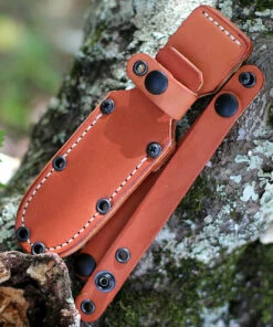 Bark River Knives Chute Knife 07152MGC, 4.25" CPM-154 Drop Point Plain Blade, Green Canvas Handle 5 Bark River Knives Chute Knife 07152MGC, 4.25" CPM-154 Drop Point Plain Blade, Green Canvas Handle -Knifeworks Sales Store Chute Sheath 72116.1599056039