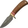 Damascus Blade Knife Damascus Blades - Brown Walnut (4" Damascus) DM-1287