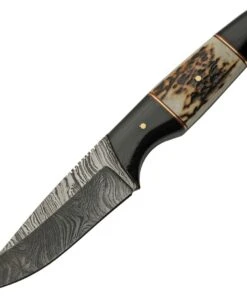 Damascus Blade Knife Damascus Blades - Buffalo/Stag Bone (4.5" Damascus) 1293SG