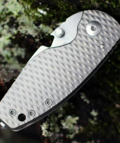 DPx Gear H.E.A.T/F 3D Ti Decade DPHTF010, 2.24" Stonewash M390 Blade, 3D Titanium Handle 7 DPx Gear H.E.A.T/F 3D Ti Decade DPHTF010, 2.24" Stonewash M390 Blade, 3D Titanium Handle -Knifeworks Sales Store DPHTF010.3 44472.1607097675