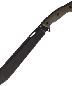 DPx Heft 12 Chop - OD Green G-10 (12.5" D2 Blk) DPHFX061