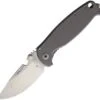 DPx Gear Hest 3.0 TI Decade DPHSF011, .15" M390 Stonewashed Plain Blade, Titanium Handle