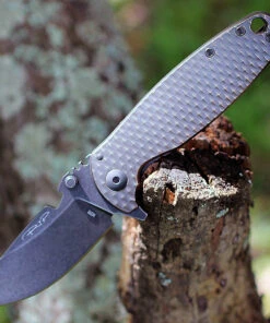 DPx Gear H.E.S.T/F 3.0 3D Ti Flipper DPXHSF015, 3.15" M390 Black Stonewashed Plain Blade, 3D Bronze Tianium Handle -Knifeworks Sales Store DPXHSF015.5 12374.1595256518