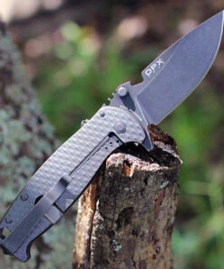 DPx Gear H.E.S.T/F 3.0 3D Ti Flipper DPXHSF015, 3.15" M390 Black Stonewashed Plain Blade, 3D Bronze Tianium Handle -Knifeworks Sales Store DPXHSF015.6 53247.1595256518