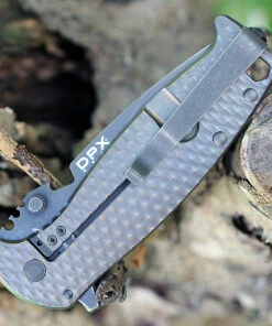 DPx Gear H.E.S.T/F 3.0 3D Ti Flipper DPXHSF015, 3.15" M390 Black Stonewashed Plain Blade, 3D Bronze Tianium Handle -Knifeworks Sales Store DPXHSF015.7 55591.1595256518