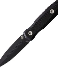 EOS - Elite Outfitting Solutions EOS Mini Thresher Blackout - Black Alum (3.62" CPM-3V Black Double Edged) Black Kydex