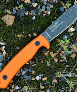 ESEE Knives ESEE-AGK Ashley Game Knife, 3.5" 1095 High Carbon Steel, Orange G-10 Handle -Knifeworks Sales Store ESEE AGK OR.2 42638.1570560185