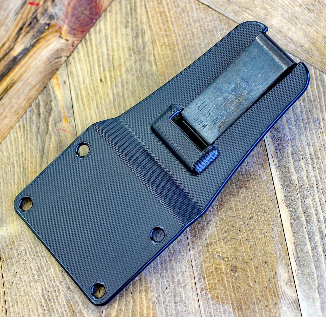 ESEE Knives ESEE-5 5PVG-007, 5.25" 1095 Carbon Steel Venom Green Plain Blade, Neon Green/Black G10 3D Handle, Black Kydex Sheath 5 ESEE Knives ESEE-5 5PVG-007, 5.25" 1095 Carbon Steel Venom Green Plain Blade, Neon Green/Black G10 3D Handle, Black Kydex Sheath - Image 5