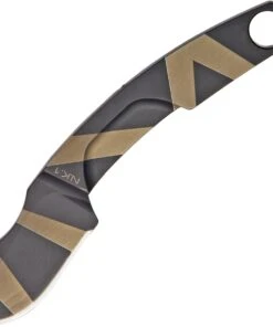 Extrema Ratio NK1 Neck Knife EX123NK1, 1.75" N690 SS Desert Warfare Plain Blade, Black SS Handle