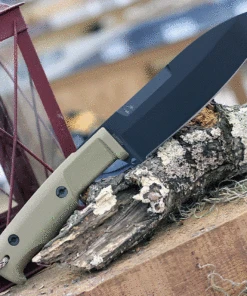 Extrema Ratio Selvans Desert Warfare, 6.25" Bohler N690 Mil-C-13924 Black Coated Tanto Blade, Desert Tan Forprene Handles, Desert Tan Sheath - No Kit -Knifeworks Sales Store EX129SELD.1 14837.1620672684