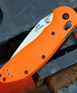Doug Ritter Knives and Gear Doug Ritter RSK® MK1-G2 - Orange G10 (3.4" CPM-20CV SW) Knifeworks Exclusive -Knifeworks Sales Store EXLRSK OR.1 24330.1570736064