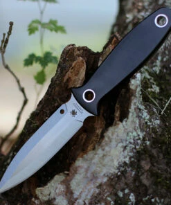 Spyderco Knives Spyderco Nightstick FB47GP, 4.14 CPM S30V Dagger Blade, G-10 Handle