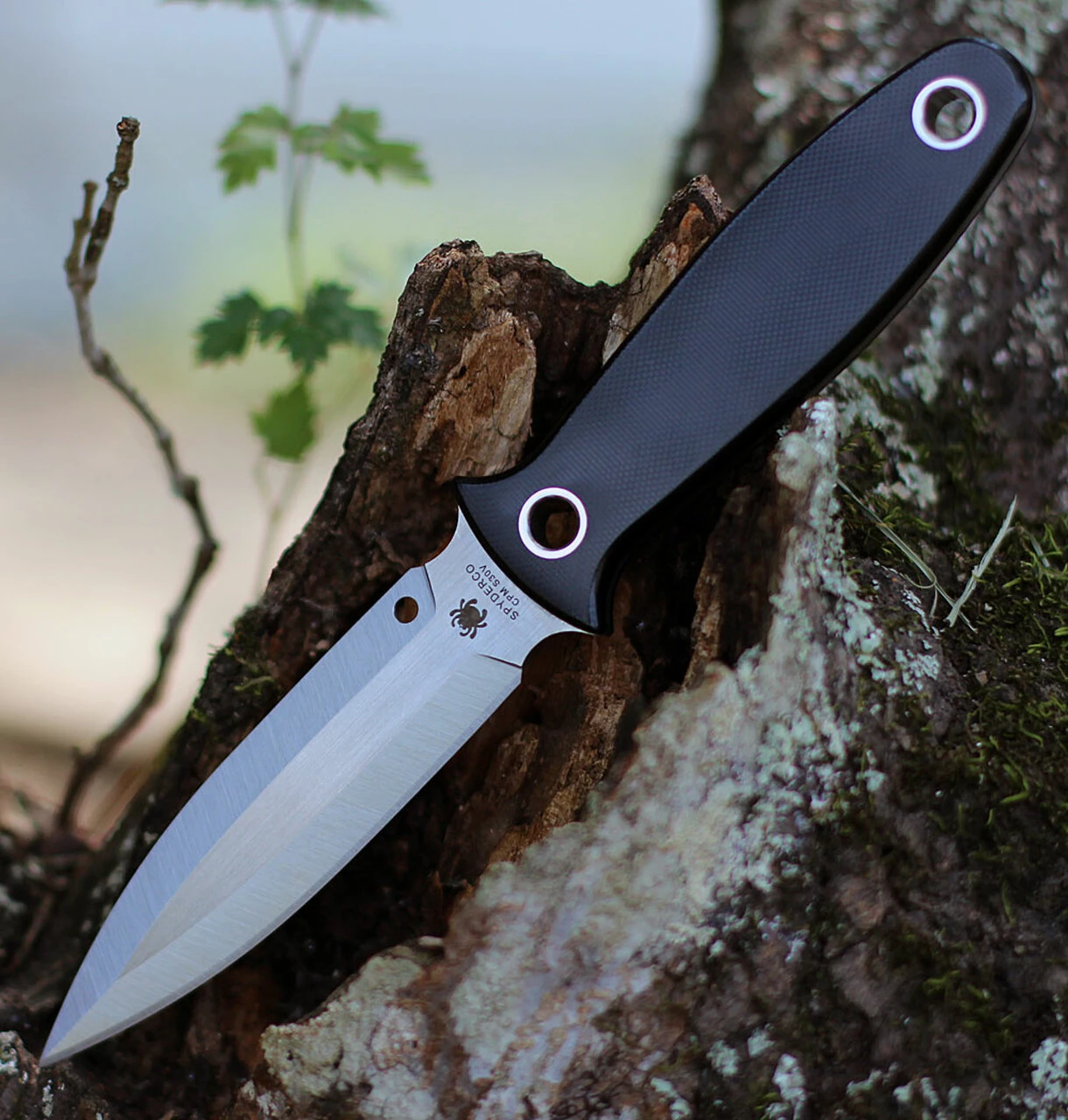 Spyderco Knives Spyderco Nightstick FB47GP, 4.14 CPM S30V Dagger Blade, G-10 Handle 1 Spyderco Knives Spyderco Nightstick FB47GP, 4.14 CPM S30V Dagger Blade, G-10 Handle