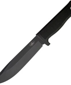 Fallkniven A1b Survival Knife, black CeraCoat 8H coated laminate VG-10, Spear Point, 11" Overall Length