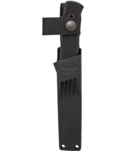 Fallkniven F1BZ Military Survival Left Hand Sheath, 3.8" Laminated VG10 Black Plain Blade, Thermorun Handle -Knifeworks Sales Store FNF1BZ 1 69276.1582641839