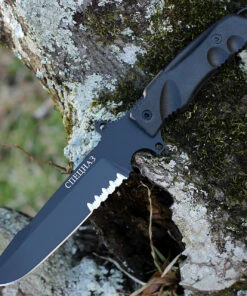 Fox Knives USA Fox Knives Spetsnaz Predator - Blk Forprene (6.75" N690 Blk) 02FXG4BS