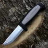 Morakniv Pro Robust 01518, 3.50" Carbon Steel Polished Plain Blade, Gray Polymer Handle