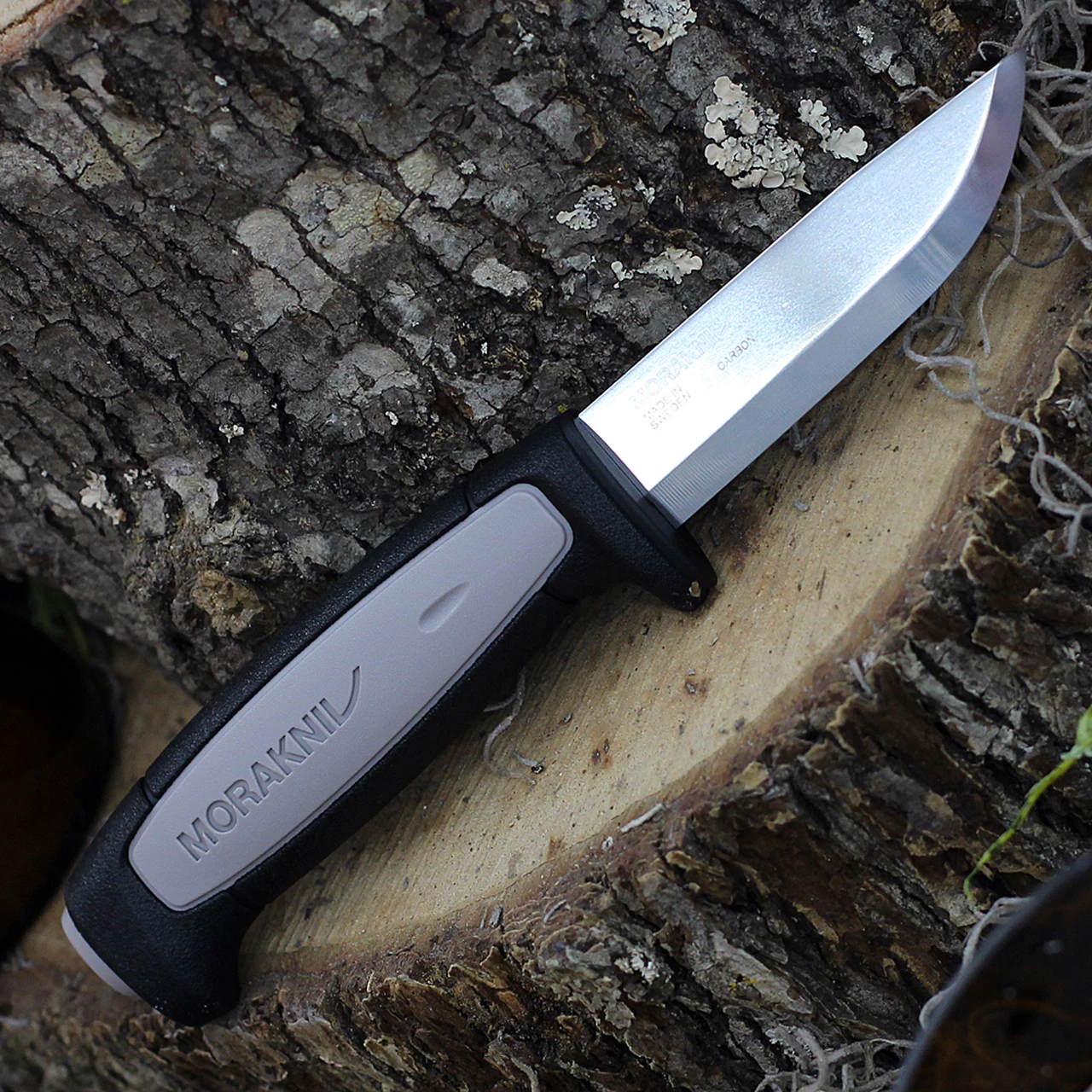 Morakniv Pro Robust 01518, 3.50" Carbon Steel Polished Plain Blade, Gray Polymer Handle 2 Morakniv Pro Robust 01518, 3.50" Carbon Steel Polished Plain Blade, Gray Polymer Handle - Image 2