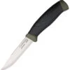 Morakniv Companion - Black & Green (4" Carbon Satin) 10258