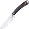 Hen & Rooster Fixed Blade, 3.25" Mirror Finish 440 SS Blade,Ox Horn Handle