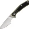 Gerber Downwind Caper G1821, 3.46" 7Cr17MoV Stonewashed Blade, Green & Black G-10 Handles