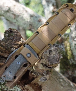 Chris Reeve Green Beret 7" Serrated with Flat Dark Earth PVD (GB7-1003) -Knifeworks Sales Store GB7 1003 2 97224.1628110772