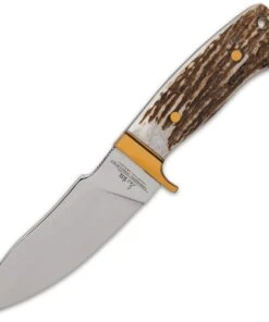 Gil Hibben Hibben Stag Chugach Hunter Knife Special Edition - Stag (4.5" 1.4116 German Steel) GH5084GS