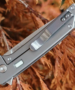 Glow Rhino Reactor - Matte Titanium w/ Tritium (2.7" S35VN Satin) 101-Ti-S35VN-XG -Knifeworks Sales Store GLR101.2 45107.1633011950