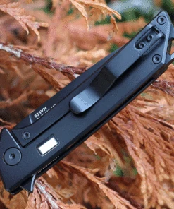 Glow Rhino Reactor -Blk PVD Ti w/ Tritium (2.7" S35VN Blk PVD) 101-TIPVD -Knifeworks Sales Store GLR101PVD.2 38892.1633011264