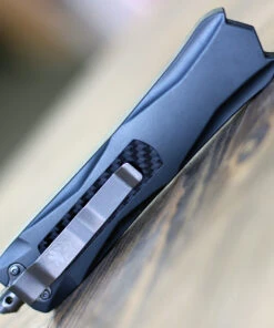 CobraTec Knives GYKCDS Gray King Cobra, 4" D2 Steel Drop Point Serrated Blade, Anodized Aviation Aluminum Handle -Knifeworks Sales Store GYKCDS.2 51203.1611952783