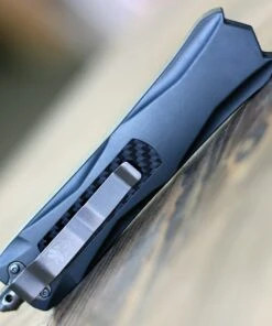 CobraTec Knives GYKCDAG2SS Gray King Cobra, 4" D2 SteelDagger Serrated Blade, Anodized Aviation Aluminum Handle -Knifeworks Sales Store GYKCDS.2 51203.1611952783.1280.1280 34557.1611953042