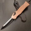 Heretic Knives Heretic Hydra V.2 OTF Automatic - Copper / Blk (3.6" Elmax Drop Point) H007-10A-COPPER