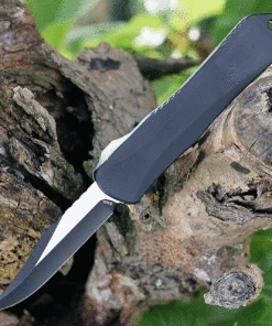 Heretic Knives Heretic Manticore E OTF Auto - Black Alum. and Jade G-10 (3.19" Elmax Two-Tone Bowie) H026B-10A-JADE -Knifeworks Sales Store H026B 10A Jade.1 14251.1625762183