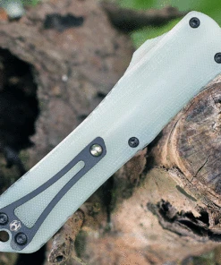 Heretic Knives Heretic Manticore E OTF Auto - Black Alum. and Jade G-10 (3.19" Elmax Two-Tone Bowie) H026B-10A-JADE -Knifeworks Sales Store H026b 10A Jade.2 49314.1625673559