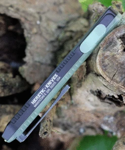 Heretic Knives Heretic Manticore E OTF Auto - Black Alum. and Jade G-10 (3.19" Elmax Black Tanto) H027-8A-JADE -Knifeworks Sales Store H027 8A JADE.2 45115.1625672721