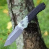 Heretic Knives Heretic Wraith V.2 Auto - Carbon Fiber and Jade (3.62" Elmax Tanto) H100-5A-JADE