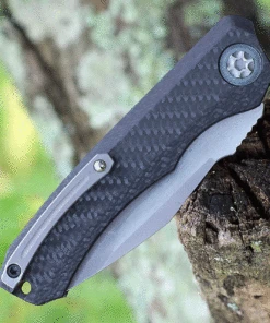 Heretic Knives Heretic Wraith V.2 Auto - Carbon Fiber and Jade (3.62" Elmax Tanto) H100-5A-JADE -Knifeworks Sales Store H100 5A JADE.2 97537.1626804687