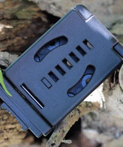 Halfbreed Blades Large Bush Knife LBK-01, 5.7" K110 D2 Teflon Coated Plain Fixed Blade, Black G-10 Handle with Molded Kydex Sheath -Knifeworks Sales Store HBBLBK01 sheath.2 51119.1623788842