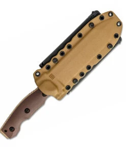 Halfbreed Blades Large Survival LSK-01DE, 6.89" K110 Spear Point Blade, Dark Earth G-10 Handle -Knifeworks Sales Store HBKLSK01DEnb 55703.1599886485 76358.1624399194