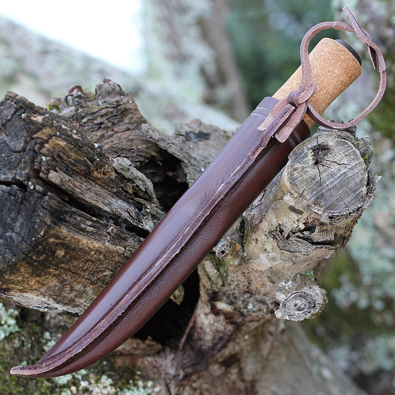 Helle Hellefisk Fishing Knife, 4.84 in. Sandvik 12C27 Steel Blade, Cork Handle 4 Helle Hellefisk Fishing Knife, 4.84 in. Sandvik 12C27 Steel Blade, Cork Handle - Image 4