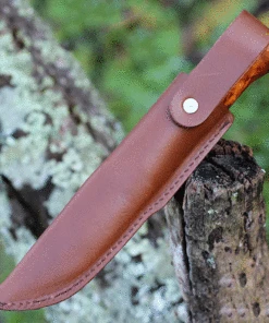 Helle Fjellkniven, Triple Laminated Stainless Steel, Curly Birch Handle -Knifeworks Sales Store HE4.3 18078.1637166566