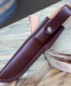 Helle Didi Galgalu 610, 5.2" Sandvik 12C27 SS Plain Blade, African Kiaat and Vaulcanfibre Handle -Knifeworks Sales Store HE610.1 36565.1614181942