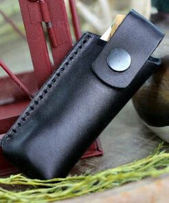 Helle Bleja 625, 3.35" Triple Laminated Stainless Steel Drop Point Plain Blade, Curly Birch Handle -Knifeworks Sales Store HE625 82505.1581523081