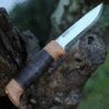 Helle Sigmund, 4.21 in Triple Laminated Stainless Steel Blade, Beech, Leather, Kebony Handle