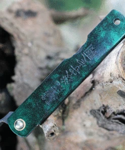 Higonokami Aogami 3.00" Satin Jade Stainless Folder HIGOCJB -Knifeworks Sales Store HIGOCJB.3 70954.1627486671