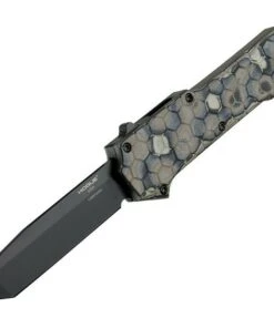 Hogue Compound 34027, 3.5" CPM S30V Tanto Black Finish Blade, Dark Earth G-Mascus G10 Handle